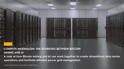 Compute Maximalism: The Synergy of Bitcoin Mining and AI | Hydra Host